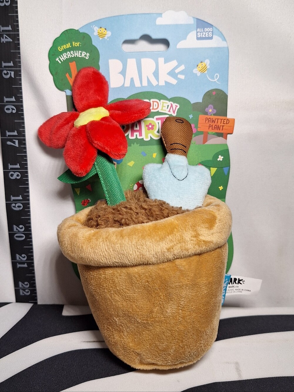 NWT Bark Pawtted Plants Dog Toy All Dog Sizes
